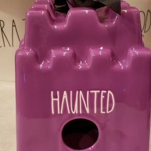 Rae Dunn haunted bird house